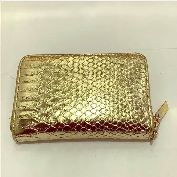 River Island Bags Gentlyused River Island Metallic Gold Wallet
